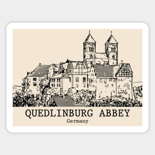 Quedlinburg Abbey - Germany Magnet